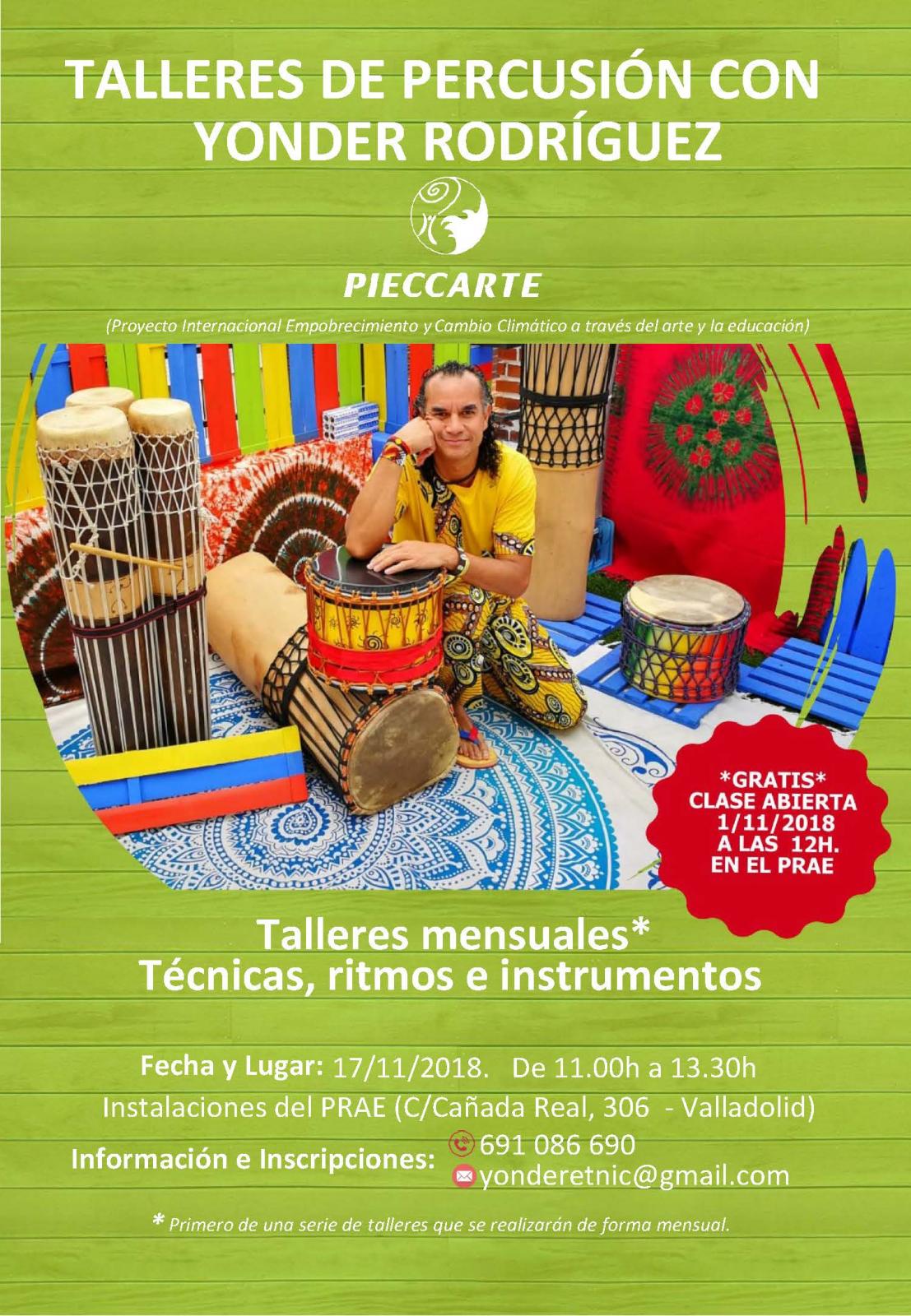 Talleres de percusión