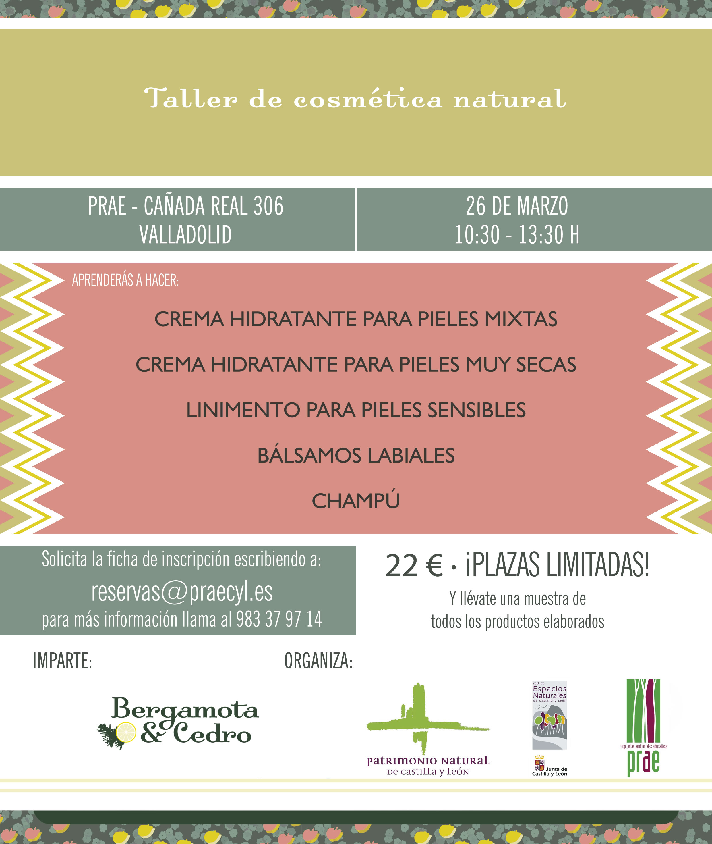 Taller de cosmética natural