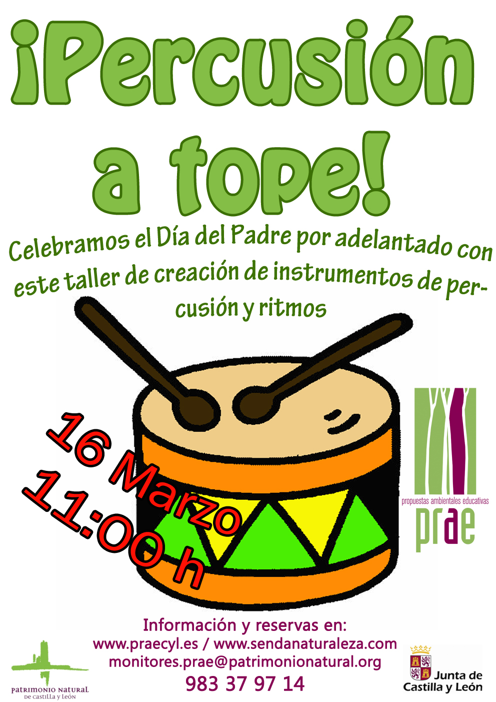 Percusión a tope
